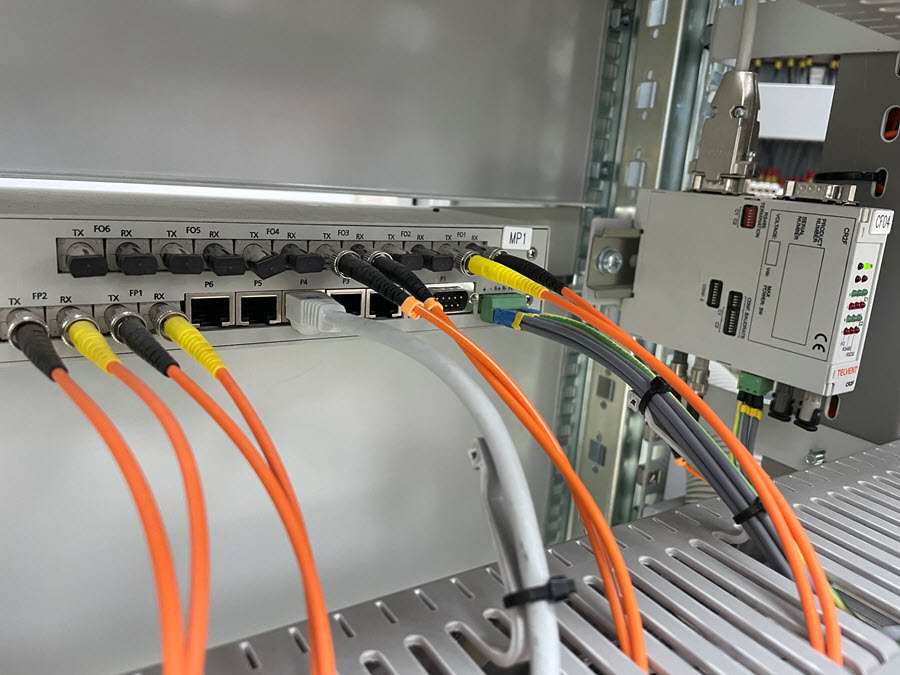 subestación eléctrica diseñado equipo SYNCRO